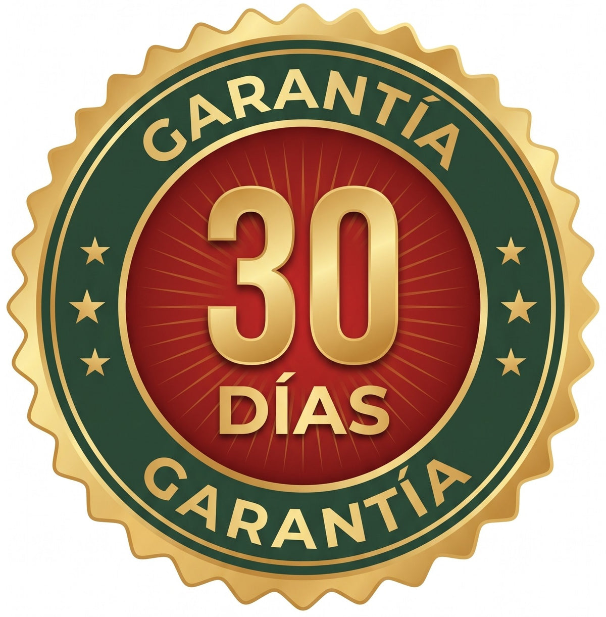 30 Días de Garantía