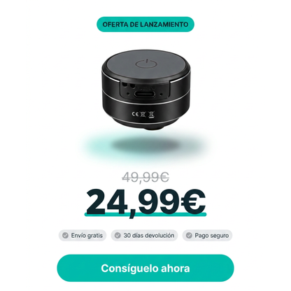 Altavoz que convierte superficies en música